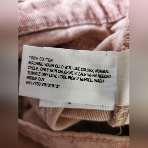 Women's Denim Maxi Skirt - Universal Thread Clay Pink - Picture 5 of 5